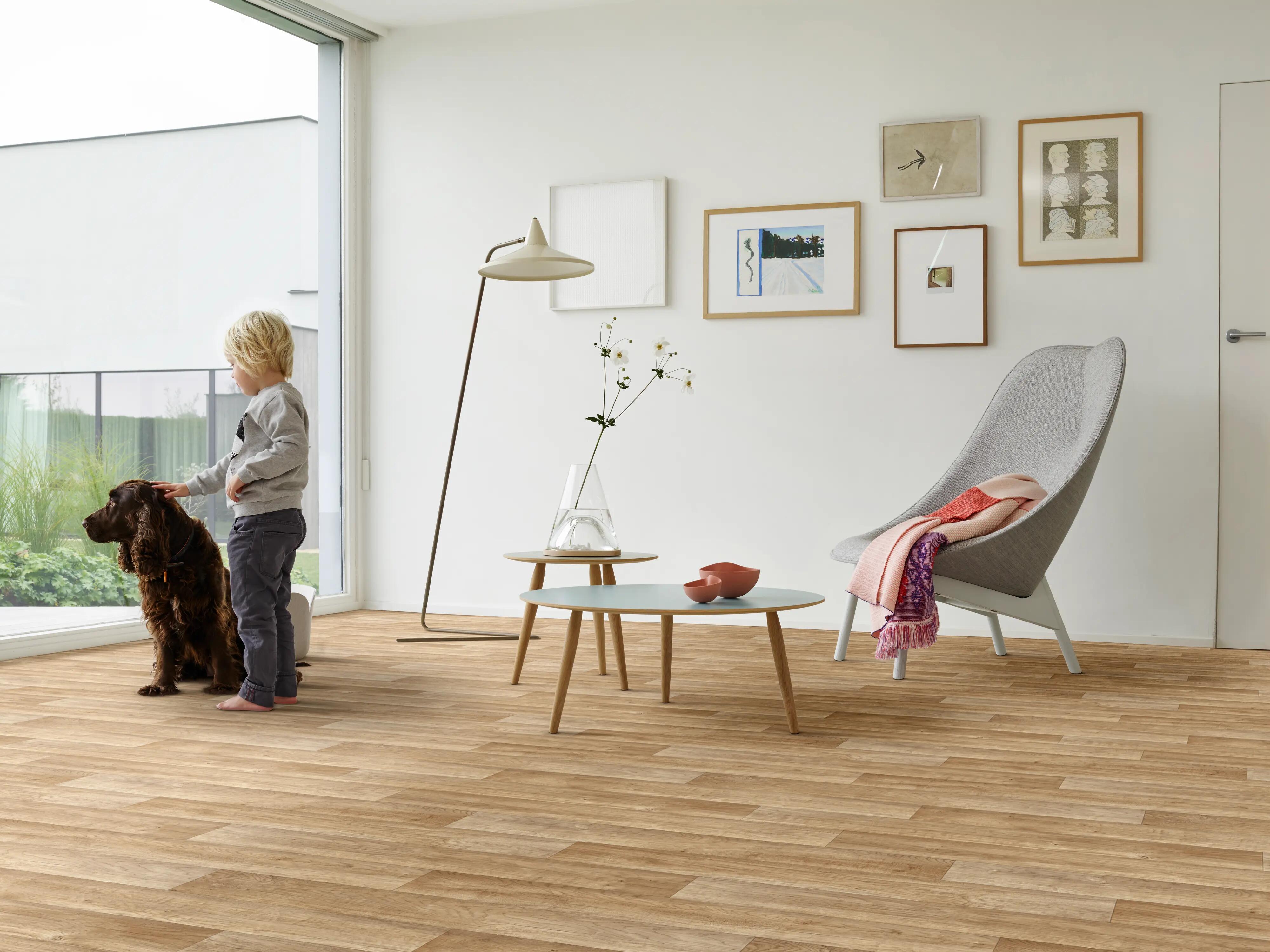 Beauflor-Vinyl rolls-Chalet Oak-066L