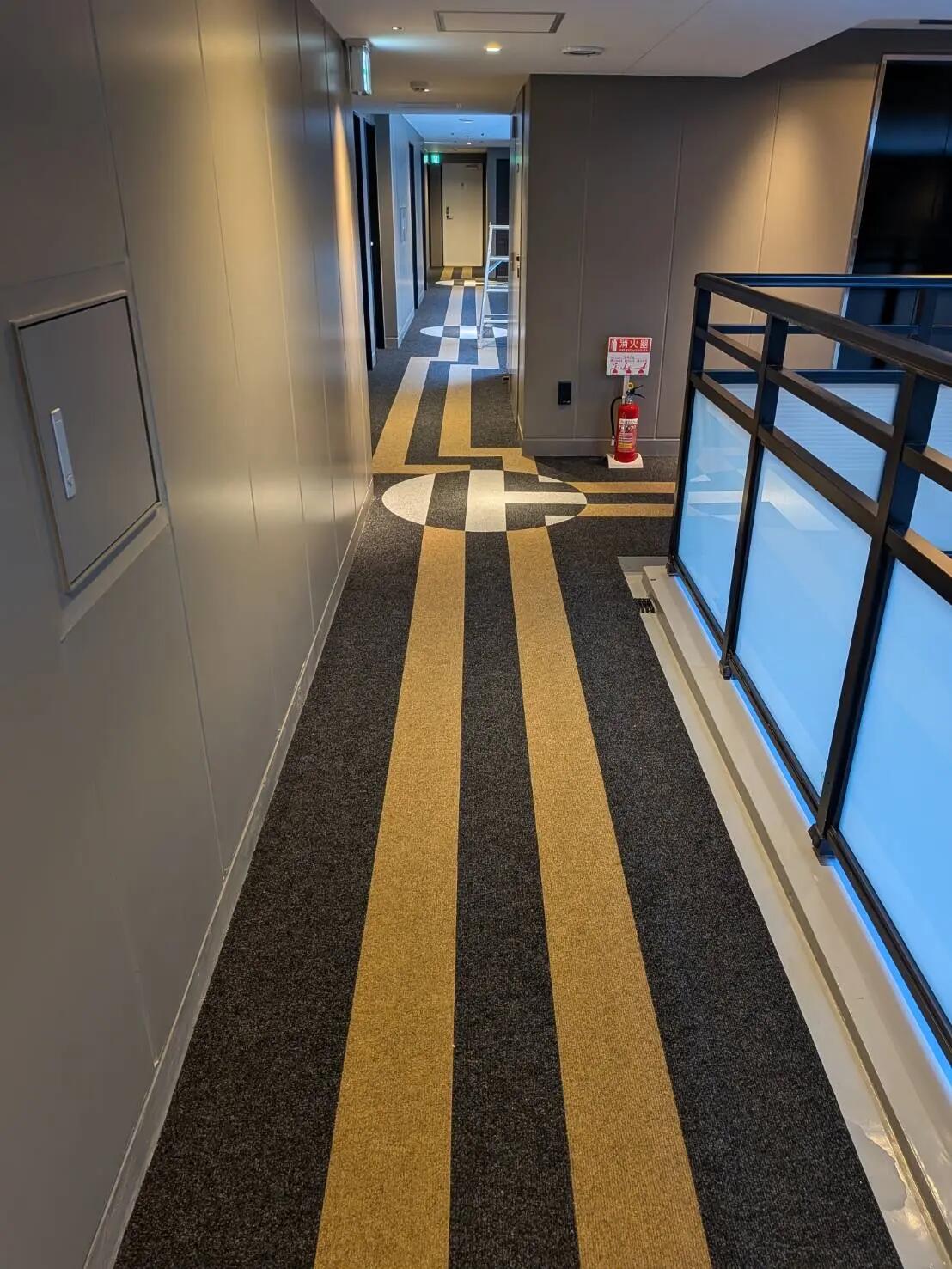 Project | Apa Hotel - Tokyo (Japan) | Rewind 900 Rib MC | Beaulieu Needle Felt