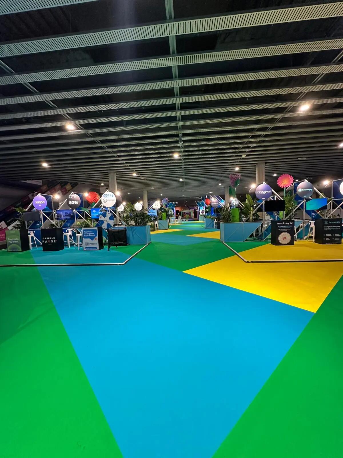 Project | ICE & IGB Barcelona - Fira Barcelono | Rewind event carpet | Beaulieu Needle Felt