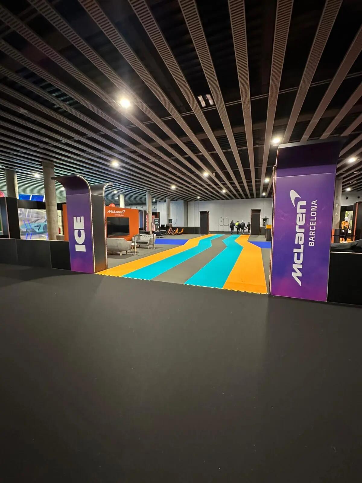 Project | ICE & IGB Barcelona - Fira Barcelono | Rewind event carpet | Beaulieu Needle Felt