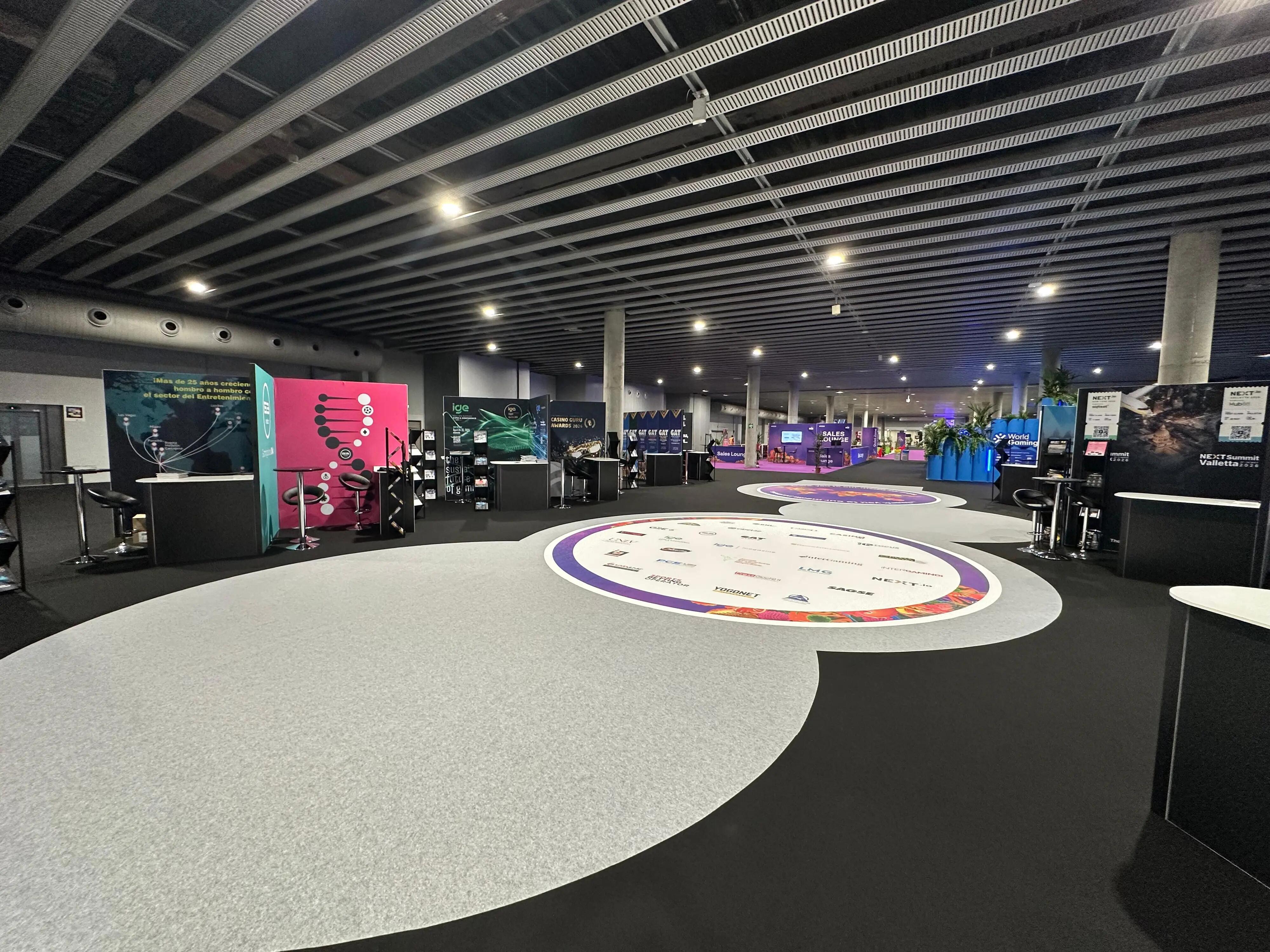 Project | ICE & IGB Barcelona - Fira Barcelono | Rewind event carpet | Beaulieu Needle Felt