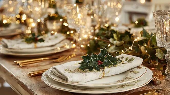 Editorial images, Modern holiday living room, Elegant Christmas tablescape, Minimalist holiday tree in a contemporary home