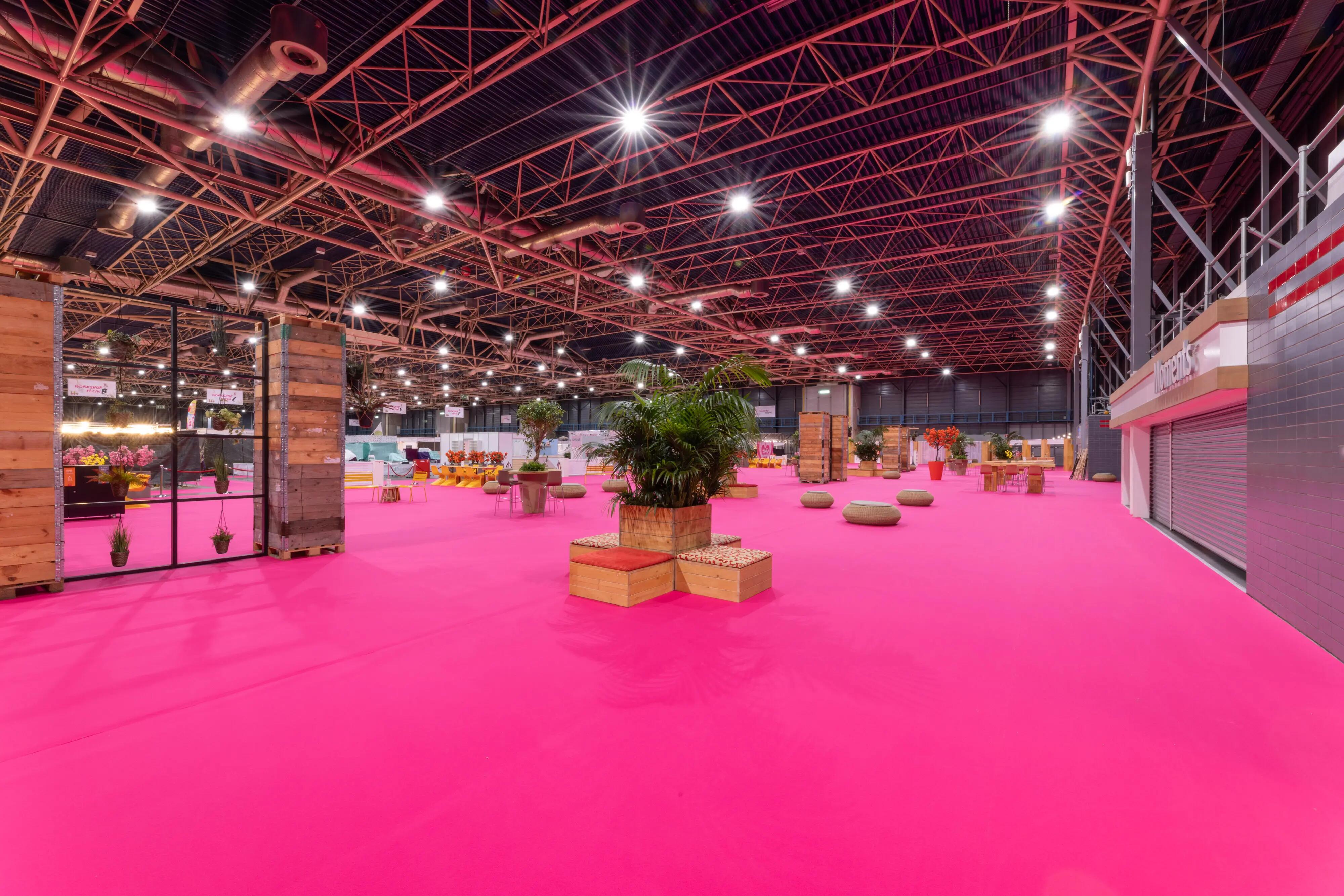 Project Jaarbeurs Utrecht - Beaulieu Needle Felt