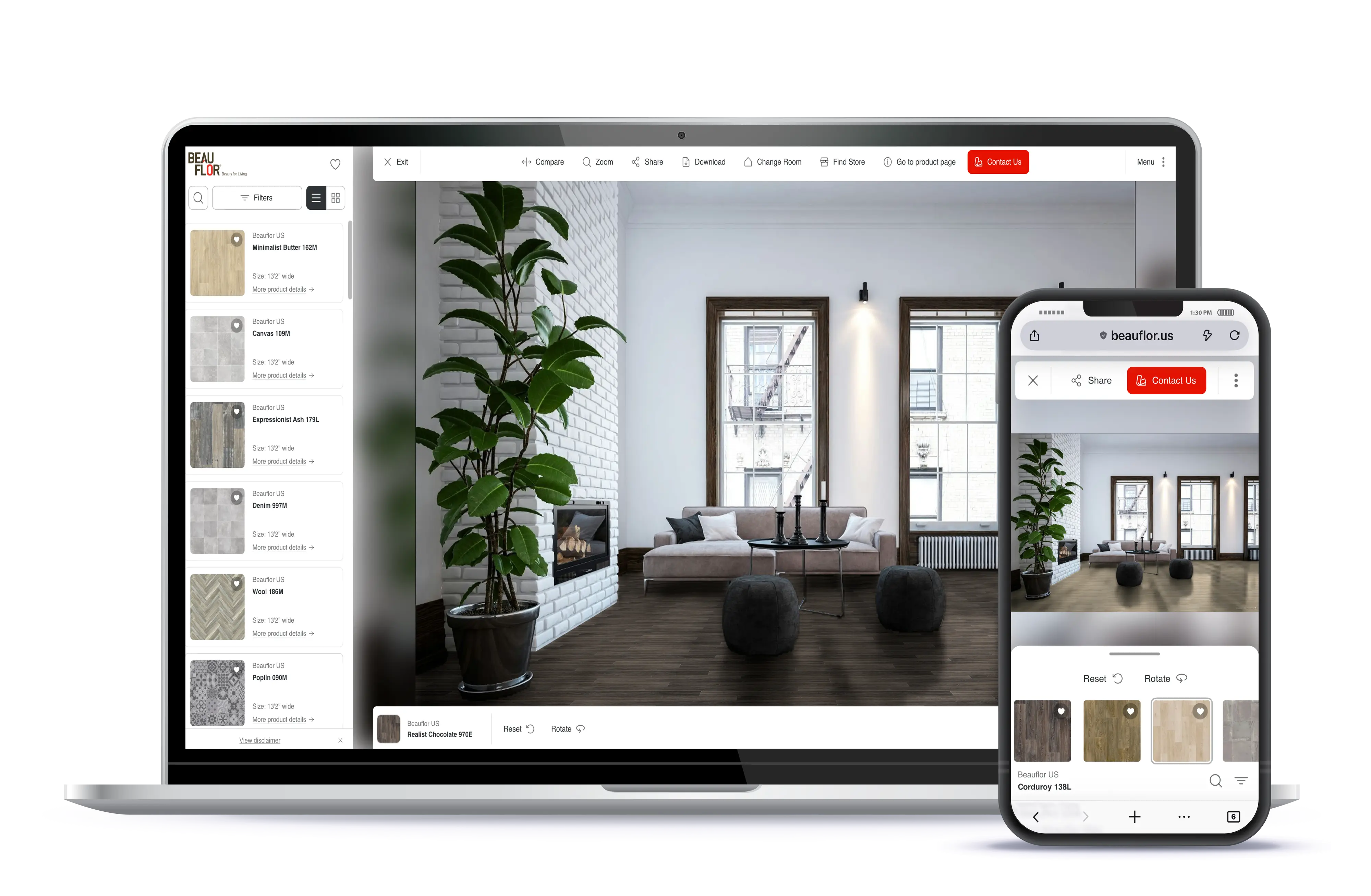 mockup of laptop and smartphone